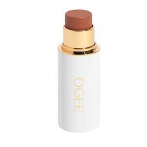 Ogee Sculpted Face Stick Topaz Matte Rosy Peach Cream Blush Bronzer Multi-Use
